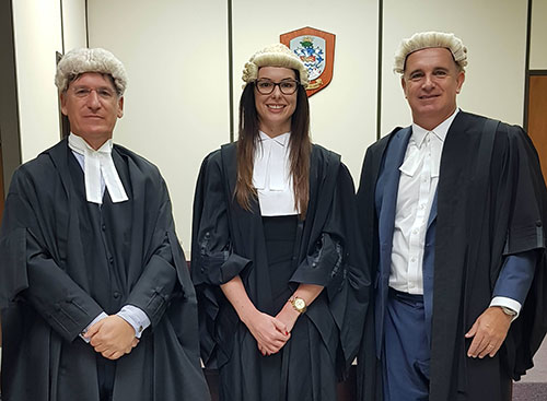 Megan Wright Called to Bar